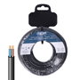 EDM Product Tuyau pour câble électrique EDM 28732 Noir 2 x 0,75 mm 25 m Plat
