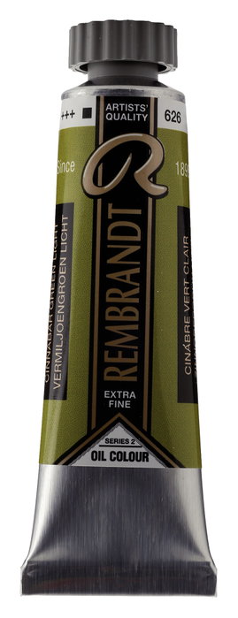 Rembrandt Peinture à l'huile Vert cinabre clair 626, 15 ml Rembrandt Peinture à l'huile Vert cinabre clair 626, 15 ml