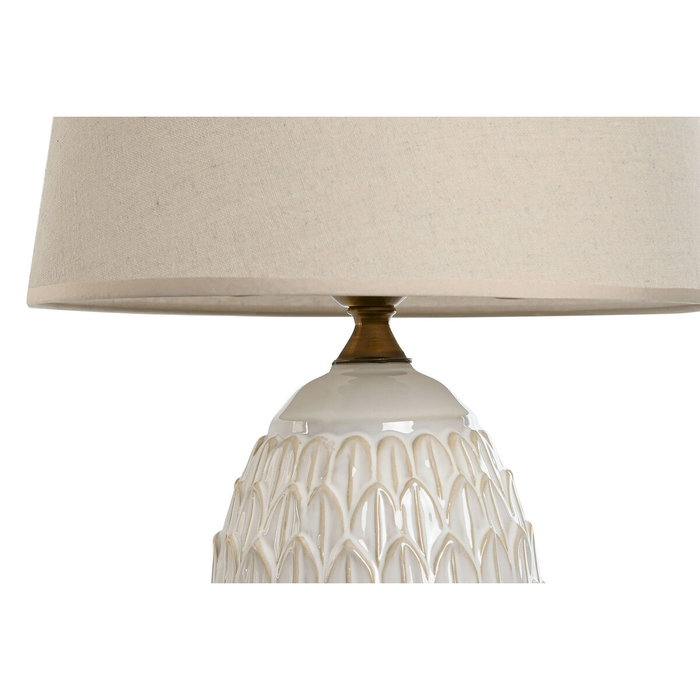 Home ESPRIT Lampe de bureau Blanc Porcelaine