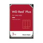 Western Digital WD Red Plus - Disque dur NAS 3 To 3.5" SATA 6 Gb/s - Technologie CMR pour environnements jusqu'à 8 baies - Modèle conçu pour le stockage 24/7