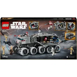 LEGO Star Wars 75413 Le Juggernaut de la République - Jeu de construction avec 5 minifigurines, 813 pièces - Jouet enfant dès 9 ans