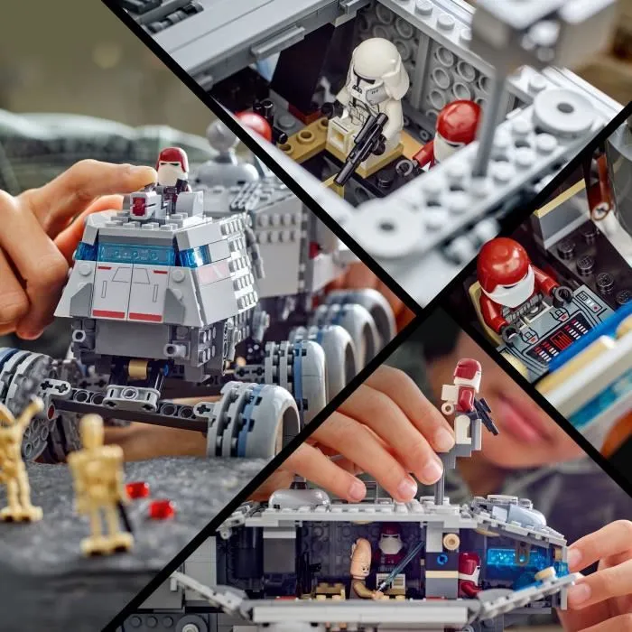 LEGO Star Wars 75413 Le Juggernaut de la République - Jeu de construction avec 5 minifigurines, 813 pièces - Jouet enfant dès 9 ans LEGO Star Wars 75413 Le Juggernaut de la République - Jeu de construction avec 5 minifigurines, 813 pièces - Jouet enfant dès 9 ans