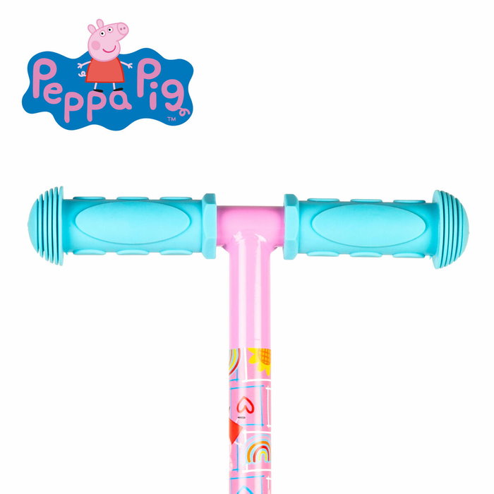 Scooter Peppa Pig Caoutchouc Métal Plastique