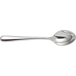 Alessi Cuillère à café Caccia en acier inoxydable 18/10 - Juego 6 Piezas - Conçu par Luigi Caccia, Livio et Pier Castiglioni - Collection classique lombarde