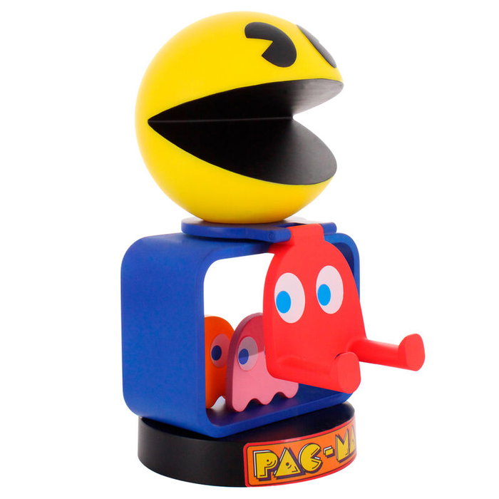 EXQUISITE GAMING - Support de contrôleur Cable Guy 20 cm modèle Pac Man, compatible PS5 DualSense, Xbox Series S/X et iPhone EXQUISITE GAMING - Support de contrôleur Cable Guy 20 cm modèle Pac Man, compatible PS5 DualSense, Xbox Series S/X et iPhone