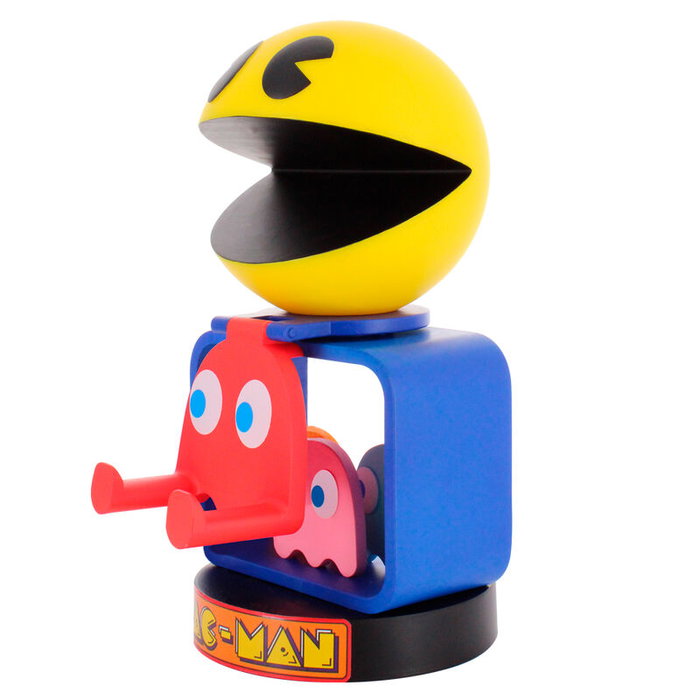 EXQUISITE GAMING - Support de contrôleur Cable Guy 20 cm modèle Pac Man, compatible PS5 DualSense, Xbox Series S/X et iPhone EXQUISITE GAMING - Support de contrôleur Cable Guy 20 cm modèle Pac Man, compatible PS5 DualSense, Xbox Series S/X et iPhone