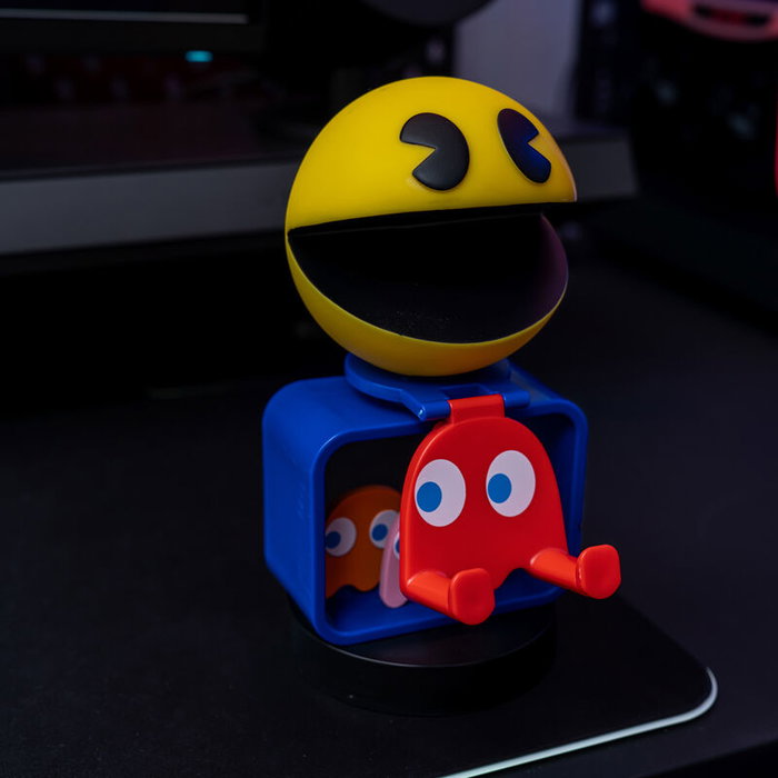 EXQUISITE GAMING - Support de contrôleur Cable Guy 20 cm modèle Pac Man, compatible PS5 DualSense, Xbox Series S/X et iPhone EXQUISITE GAMING - Support de contrôleur Cable Guy 20 cm modèle Pac Man, compatible PS5 DualSense, Xbox Series S/X et iPhone