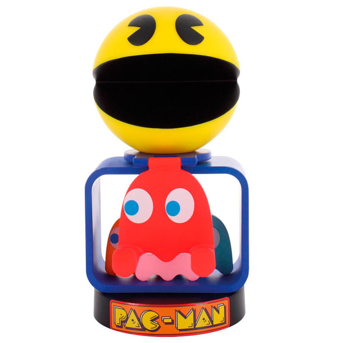 EXQUISITE GAMING - Support de contrôleur Cable Guy 20 cm modèle Pac Man, compatible PS5 DualSense, Xbox Series S/X et iPhone EXQUISITE GAMING - Support de contrôleur Cable Guy 20 cm modèle Pac Man, compatible PS5 DualSense, Xbox Series S/X et iPhone