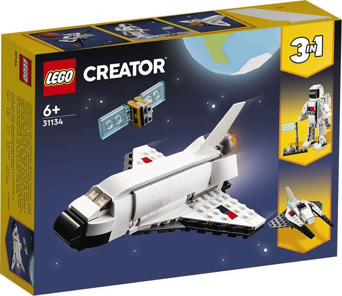 LEGO Creator 3-en-1 La Navette Spatiale 31134