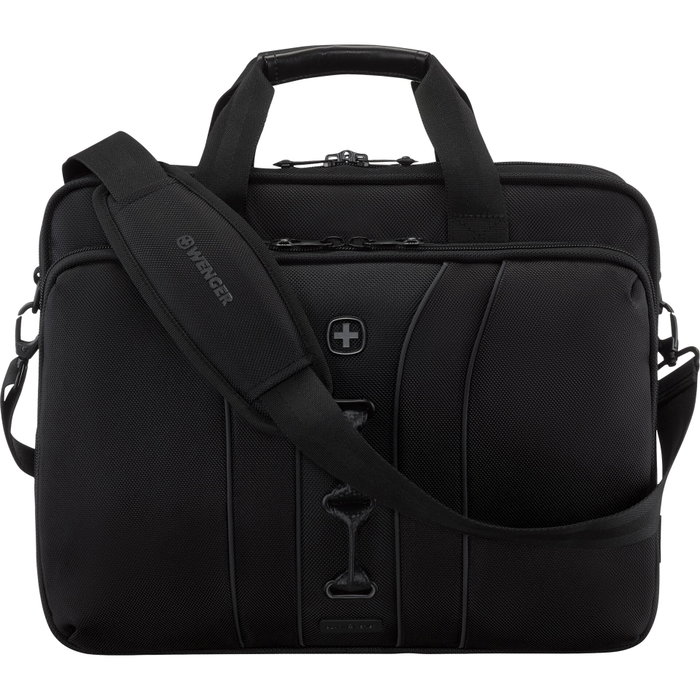 Wenger Legacy Black Series 16 Laptop Briefcase Black