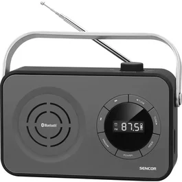 Sencor SRD 3200 B - Récepteur radio portable PLL FM Noir