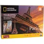 Explora Puzzle 3D Tour Eiffel 540203 - 80 Pièces - Niveau 5 - Sans Colle - Maquette de 70 cm - Dès 8 ans