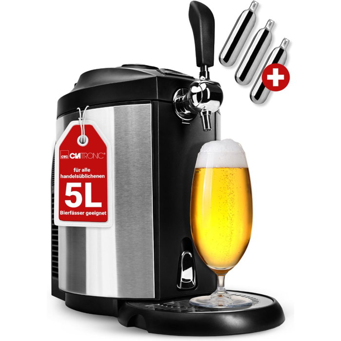 Clatronic BZ 3740 inox Beer Dispenser Clatronic BZ 3740 inox Beer Dispenser