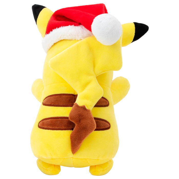 JAZWARES Peluche Pokémon Pikachu Thème Noël 20 cm - Figurine Douce Officielle
