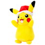 JAZWARES Peluche Pokémon Pikachu Thème Noël 20 cm - Figurine Douce Officielle