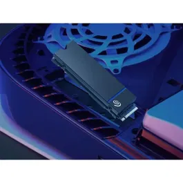 Seagate Game Drive PS5 - SSD NVMe Interne Officiel 1 To - Jusqu'a 7400 Mo/s - Avec dissipateur thermique - Compatible PlayStation 5