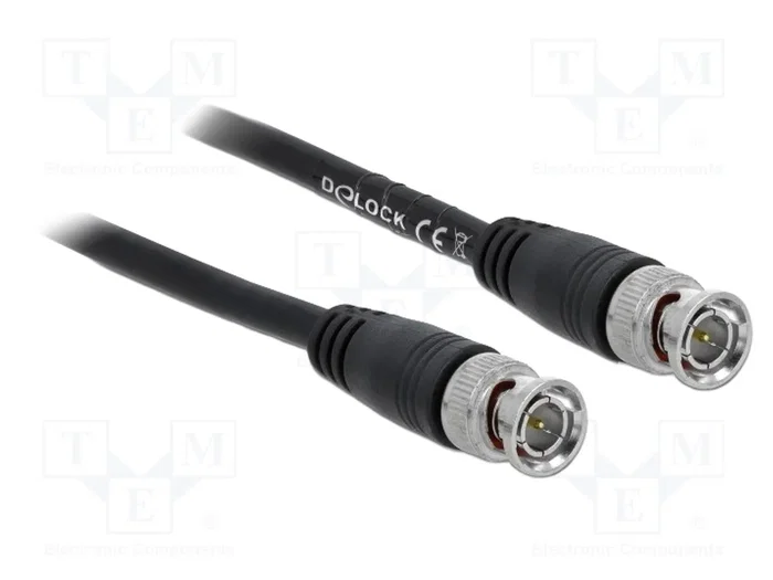 DELOCK Câble coaxial RG59 BNC mâle 75Ω 2m DELOCK Câble coaxial RG59 BNC mâle 75Ω 2m