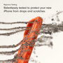 Protection pour téléphone portable Apple iPhone 17 Orange