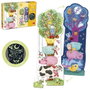 Goula Puzzle XXL Réversible 50217 avec Scène Lumineuse - 27 Pièces Géantes sur le Thème des Animaux - Jouet Éducatif pour Enfants de 2 Ans et Plus