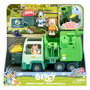 MOOSE Camion de poubelle Bluey avec figurines et conteneurs