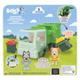 MOOSE Camion de poubelle Bluey avec figurines et conteneurs