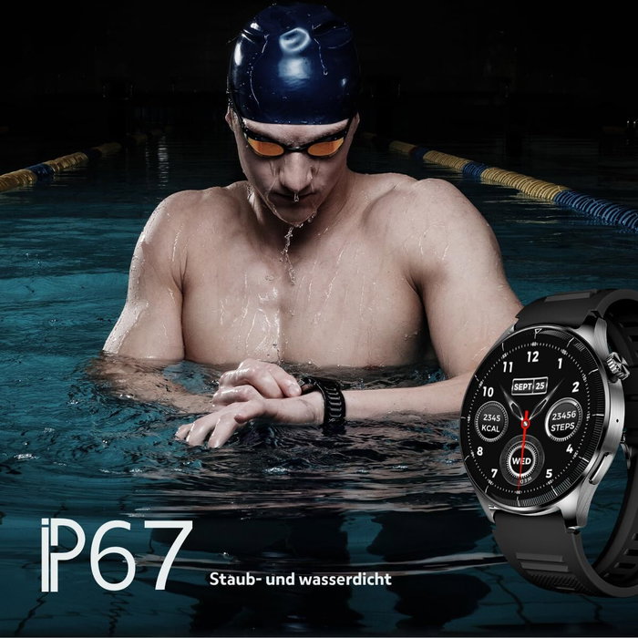 Montre intelligente beafon WATCH 301 44 mm 1,45" Noir Montre intelligente beafon WATCH 301 44 mm 1,45" Noir