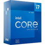 Intel Processeur Core i7-12700KF - 12 coeurs (8 Performance + 4 Efficient), Socket LGA1700, Chipset 600 Series, TDP 125W, Sans GPU Intégré (BX8071512700KF)