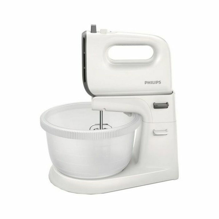 Philips Batteur Électrique Série 5000 HR3745/00, 450 W, 3 L, Blanc Philips Batteur Électrique Série 5000 HR3745/00, 450 W, 3 L, Blanc