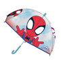 Cerdá - Parapluie manuel enfant bulle Spider-Man 45 cm - Thème Spidey, rouge, âge conseillé 2 à 8 ans