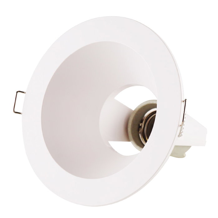 GSC Evolution Douille encastrable Ø125mm E27 Blanc GSC Evolution Douille encastrable Ø125mm E27 Blanc