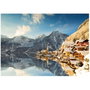 Educa Puzzle 1500 Pièces Paysage d'Hiver Hallstatt Réf. 20284 - Puzzle Adulte 85 x 60 cm avec Colle