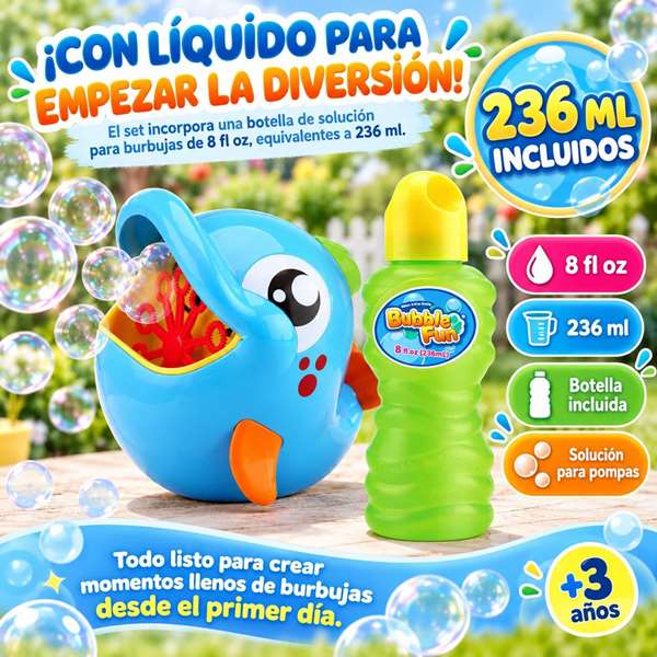 JugaToys Machine à bulles Delfín JugaToys Machine à bulles Delfín