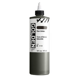 Golden Couleurs Acryliques High Flow Terre d'Ombre Naturelle 473 ml