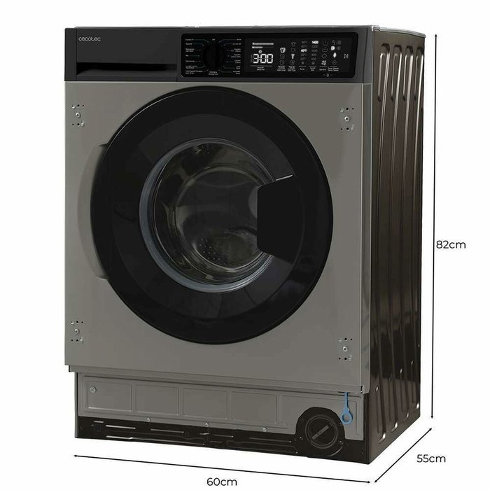 Machine à laver Cecotec Bolero DressCode 750 BI Inverter Steel A 1200 rpm 7 kg Machine à laver Cecotec Bolero DressCode 750 BI Inverter Steel A 1200 rpm 7 kg