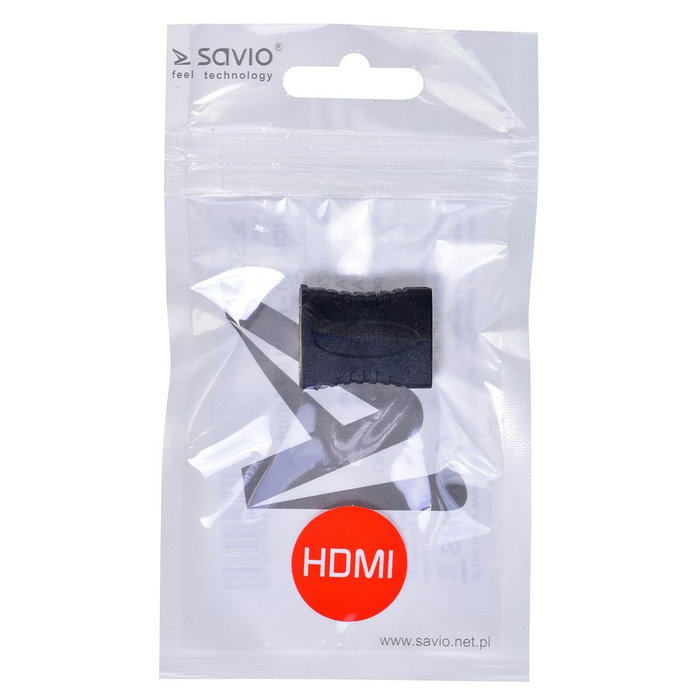 SAVIO Adaptateur HDMI socle de deux côtés noir CL-111