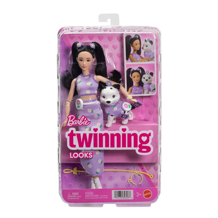 Barbie Twinning Looks Asiatique avec Chiot
