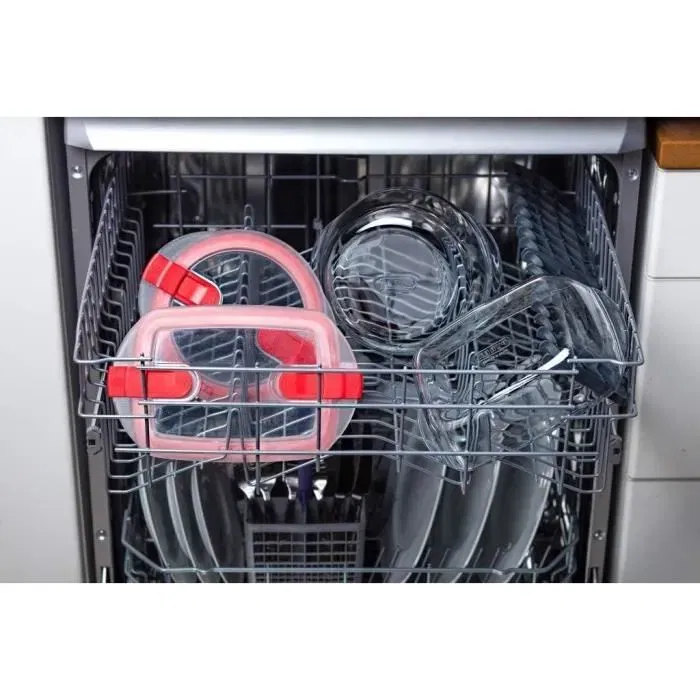 Pyrex 1451024 - Plat rectangulaire en verre borosilicate avec couvercle - 23 x 15 cm, 1.1 L - Résistant micro-ondes, four et chocs thermiques Pyrex 1451024 - Plat rectangulaire en verre borosilicate avec couvercle - 23 x 15 cm, 1.1 L - Résistant micro-ondes, four et chocs thermiques