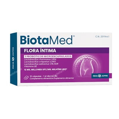 Forté Pharma BIOTAMED Flora Íntima 15 gélules