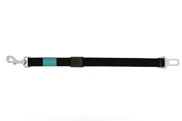 Freedog Ceinture de sécurité pour voiture noire 25mm 36/56cm Freedog Ceinture de sécurité pour voiture noire 25mm 36/56cm