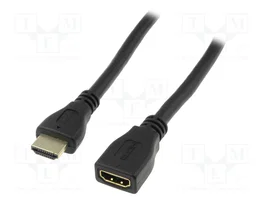 DIGITUS Câble HDMI 1.4 High Speed + Ethernet 2m