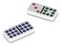 Cayro Domino doble 9 - Jeu de dominos double 9 avec pièces colorées - Pour 2 joueurs - Dès 6 ans