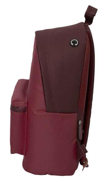 Safta Sac à dos pour ordinateur portable 14,1 pouces El Pulpo Bordeaux