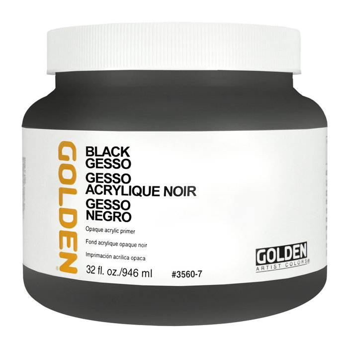Golden Black Gesso 946 ml Golden Black Gesso 946 ml