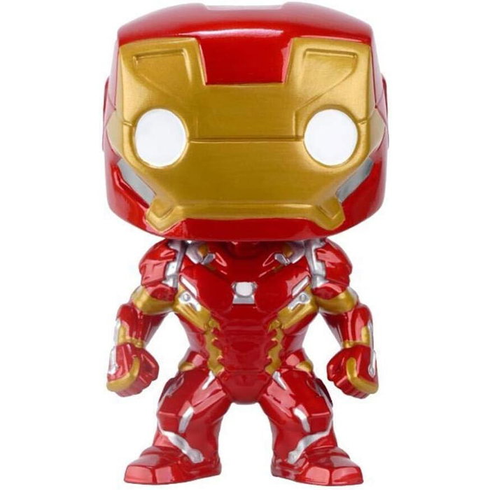 FUNKO - Figurine Pop Vinyl Marvel Captain America: Civil War Iron Man - Figurine en vinile d'environ 9 cm FUNKO - Figurine Pop Vinyl Marvel Captain America: Civil War Iron Man - Figurine en vinile d'environ 9 cm