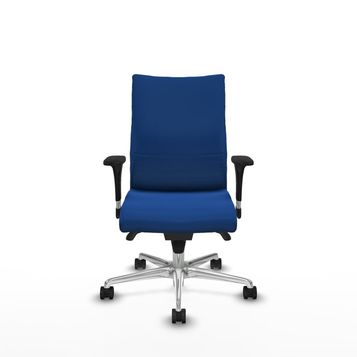 Piqueras Y Crespo Silla Albacete confidente, Bleu, Mécanisme Sincro, Base Aluminium, Bras 1D Piqueras Y Crespo Silla Albacete confidente, Bleu, Mécanisme Sincro, Base Aluminium, Bras 1D