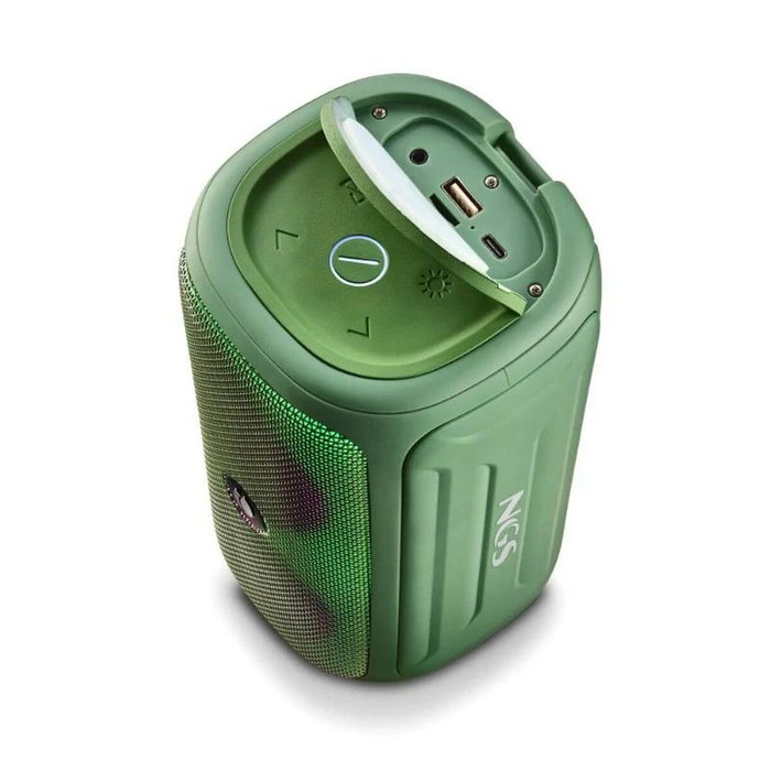 Haut-parleurs bluetooth portables NGS Roller Beast Vert