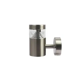 RABALUX Applique murale d'extérieur Lisbon LED, 7W 560Lm lumière blanche naturelle 4000K, IP54, acier inoxydable, RAB-7827