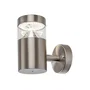 RABALUX Applique murale d'extérieur Lisbon LED, 7W 560Lm lumière blanche naturelle 4000K, IP54, acier inoxydable, RAB-7827