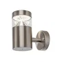 RABALUX Applique murale d'extérieur Lisbon LED, 7W 560Lm lumière blanche naturelle 4000K, IP54, acier inoxydable, RAB-7827