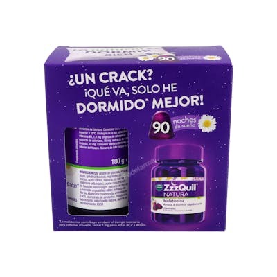 ZZZQUIL NATURA Gummies Fruits des bois 90 unités ZZZQUIL NATURA Gummies Fruits des bois 90 unités
